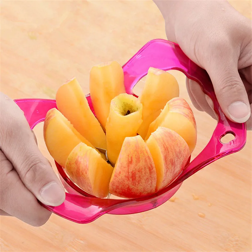 Apple cutter knife corers fruit slicer Multi function ABS+ stainless steel kitchen cooking
