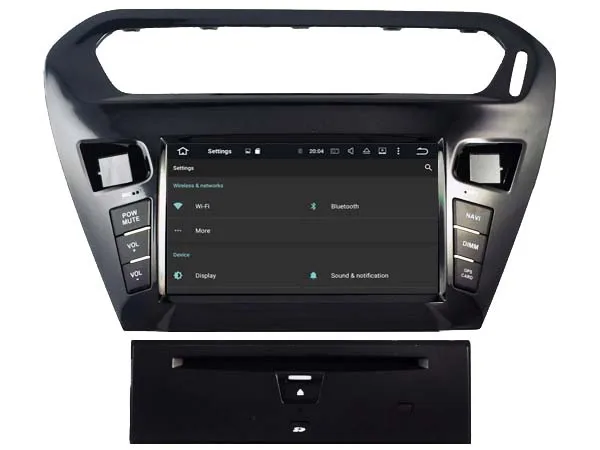 Clearance Android 8.0 CAR Audio DVD player FOR PEUGEOT 301 (2012) gps Multimedia head device unit receiver BT WIFI 3