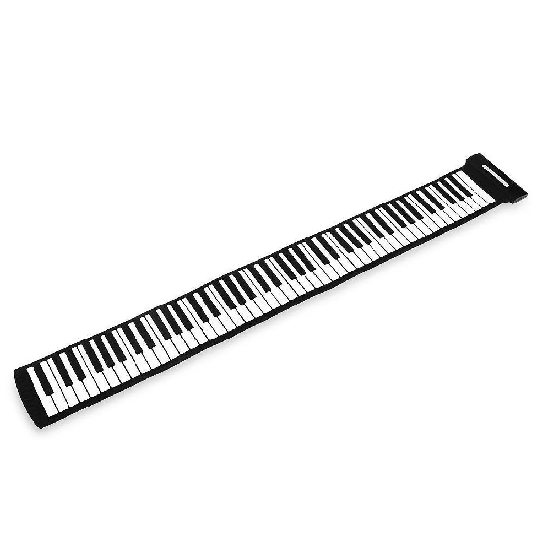 

Brand New 88 Key Silicon Flexible Roll Up Piano Electronic Piano Keyboard with Loud Speaker Wish US Plug