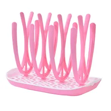 Новое модное поступление детских бутылочек для сушки бутылочек с цветами и деревьями со съемными крышками держатель для бутылочек для кормления детская соска