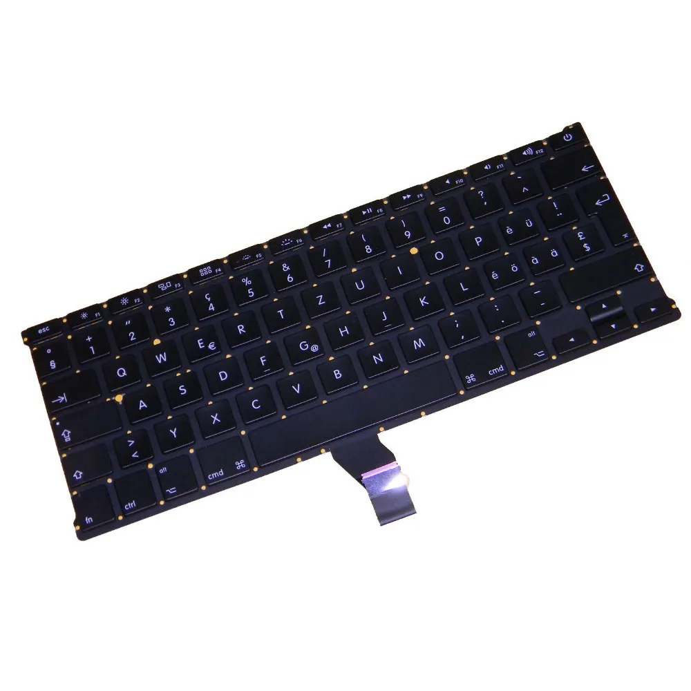 

New A1369 A1466 GR DE German Deutsch QWERTZ Keyboard for Macbook Air 13'' A1369 A1466 GR Keyboard Clavier