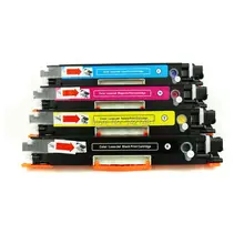 YOTAT 1 шт. совместимый картридж с тонером для принтера CF350A CF351A CF352A CF353A 130A для hp Цвет LaserJet Pro MFP M176n M176 M177fw M177