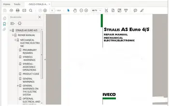 

forIVECO Stralis As Euro 4/5 Service Repair Manual