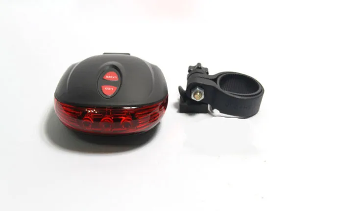 Светильник велосипедная задняя 2 лазера 3 светодиодный ных лампы|tail light bicycle|led rear