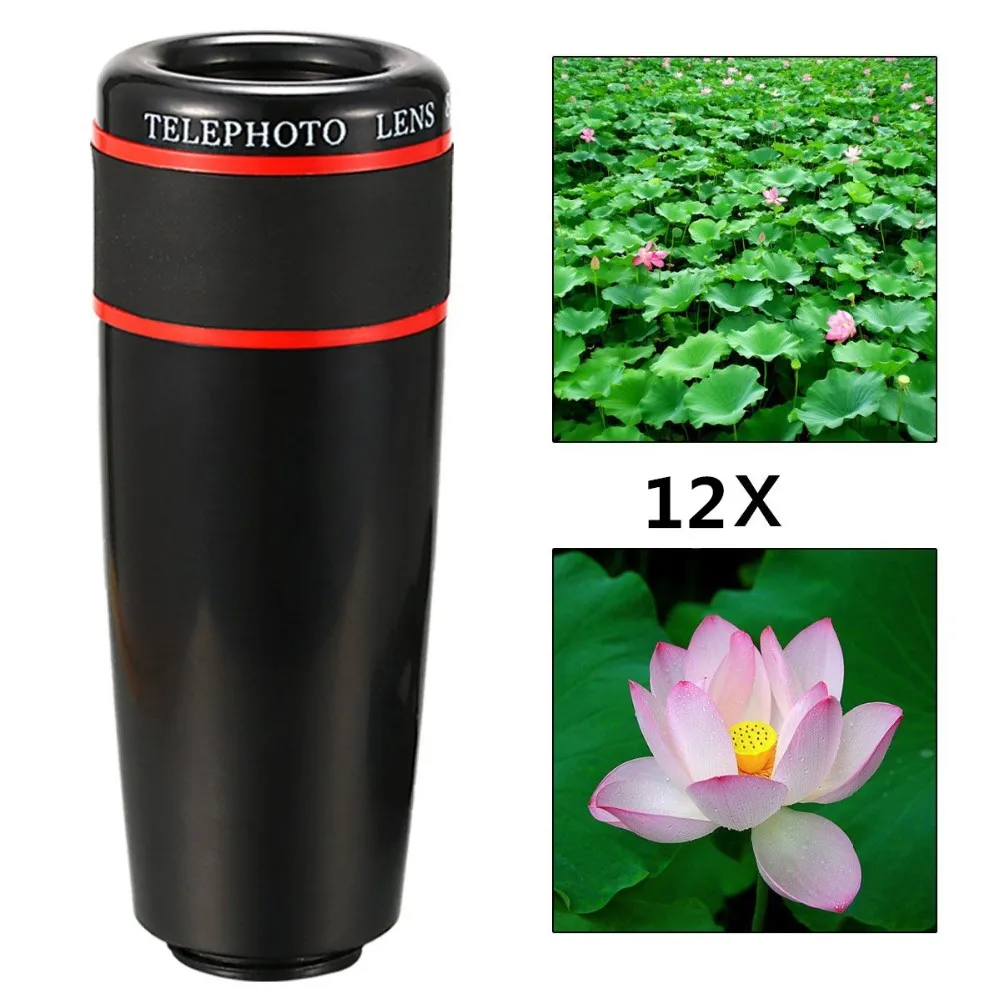 apexel 12x zoom telephoto lens