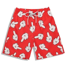 Мужские пляжное сексуальное бикини с принтом Шорты для плавания шорты для серфинга мужские s Jogger боксеры шорты Мужской купальный костюм Быстросохнущий