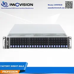 2019 Новый 2U 650 мм 24*2,5 "Отсеки HDD hotswap сервер стойка шасси с 12 Гб Mini HD backplane Поддержка 13*12 дюймов материнская плата