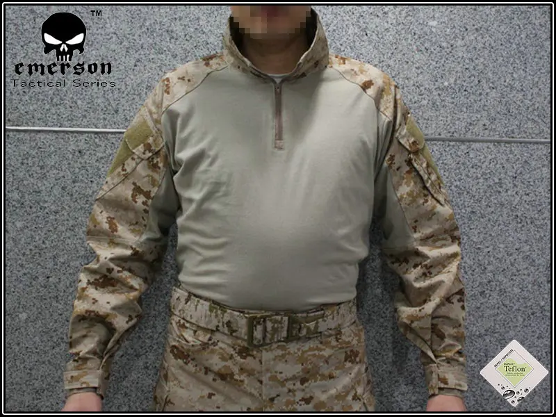 emerson TACTICAL SERIES 厚手 半袖 コンバットシャツ L emerson TACTICAL SERIES 厚手 半袖 コンバットシャツ L