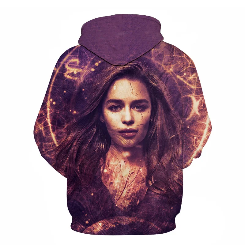 New Movie Game of thrones Hoodie Men Women All characters Cosplay 3d Sweatshirts Hoodies Casual Men Streetwear Pullover 6XL