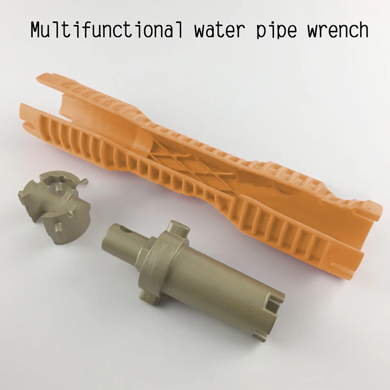 QUK 8in1 Faucet and Wrench Installer Multi-purpose Wrench Plumbing Tool For Toilet BowlSinkBathroomKitchen Plumbing and More15