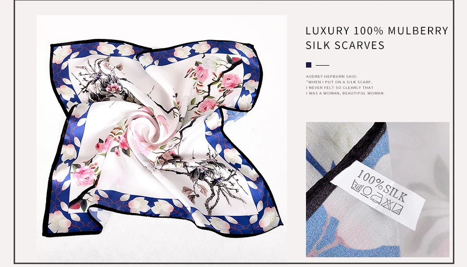 [BYSIFA] чистый Шелковый шарф женский китайский стиль брендовый шейный шарф лента высшего класса роскошный креп, сатин, шелк небольшие Квадратные платки