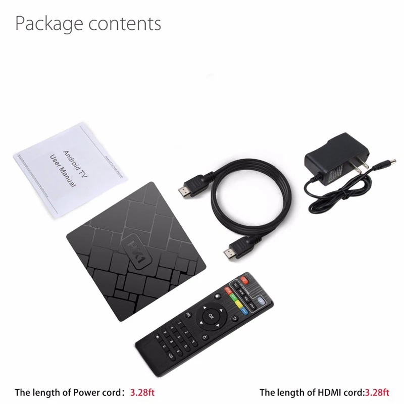 Hk1 Android 7 1 Smart Tv Box 4K Amlogic S905W 2G Ram 16G Rom телеприставка Wifi медиаплеер ТВ приемник Play Store