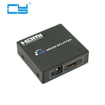 

adapter 4K 2K UHD HDMI Splitter 1 Input 2 Output Amplifier Repeater Switch Box Hub 1x2 HDTV 1080p 3D
