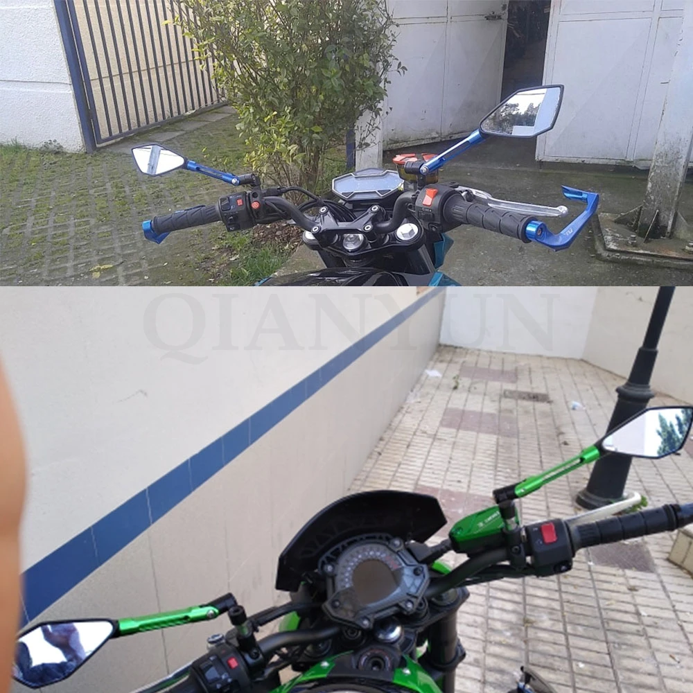 Зеркала заднего вида для Honda Hornet 600 CB 600F 900F 250F 300F 650F X4 CBF600 CNC алюминиевое зеркало