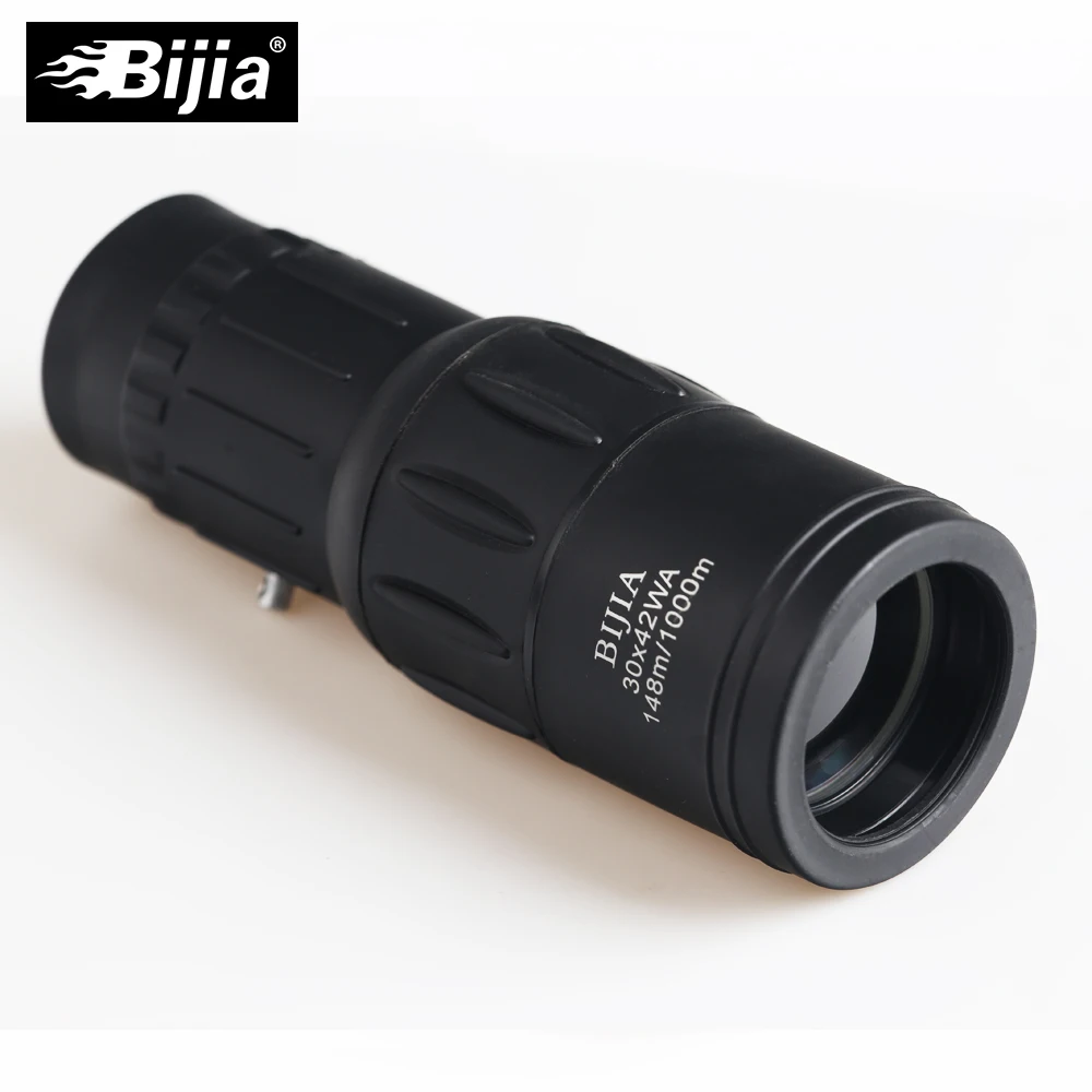 Bijia 30x42 высокомощный Монокуляр с двойным фокусом оптический Spyglass HD точечные