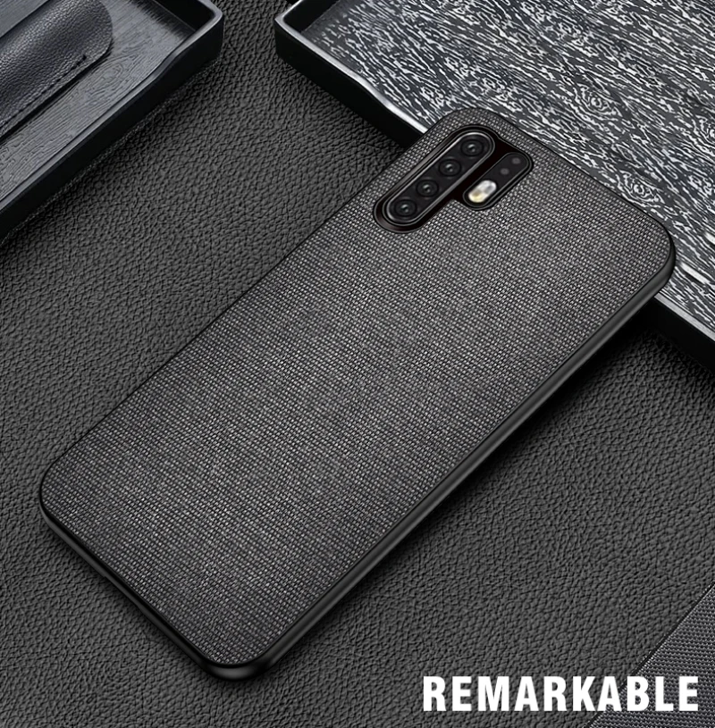 Huawei P30 P30 Pro Cloth PC+TPU Stitching case_992