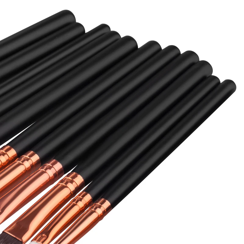 12pcs Beauty Black Eyeshadow Makeup Brushes Tool Wool Set Professional Cosmetic Eye Concealer Brush Blending Amazon Hot Sale 11 (7)