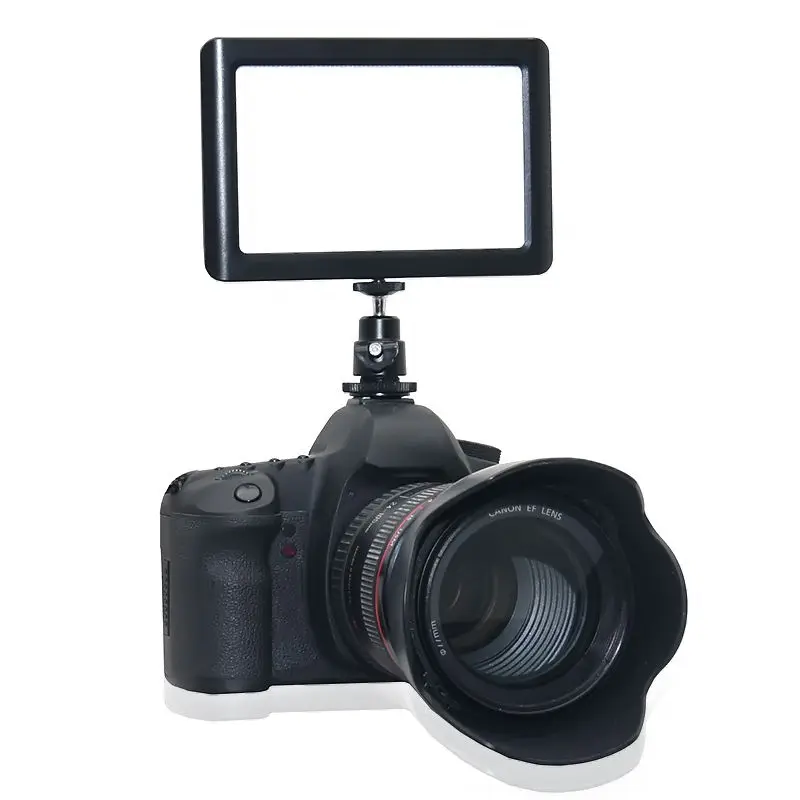 JinTu Pad 192 3200 K-6000 k Цвет Температура светодиодный видео светильник для Canon 650D 750D 800D 70D 80D Nikon D5500 D5400 D3400 D3300 D750