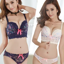 Девушка беспроводной bralette широкополосный пять небольшой груди кружево грудью регулируемый белье комплект с бюстгальтером 5 Кнопка ширина назад вместе