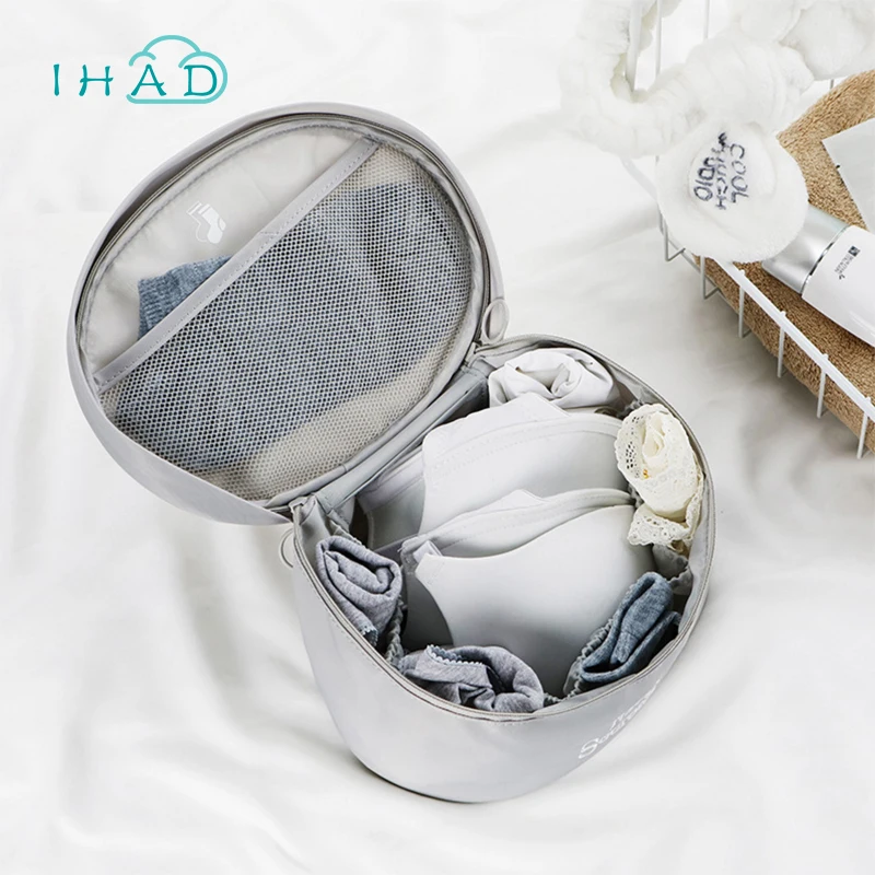 Elegant travel Swimsuit storage bag underwear packing makeup organizer