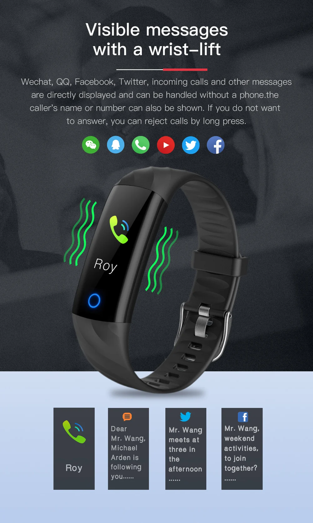 Pulseiras inteligentes