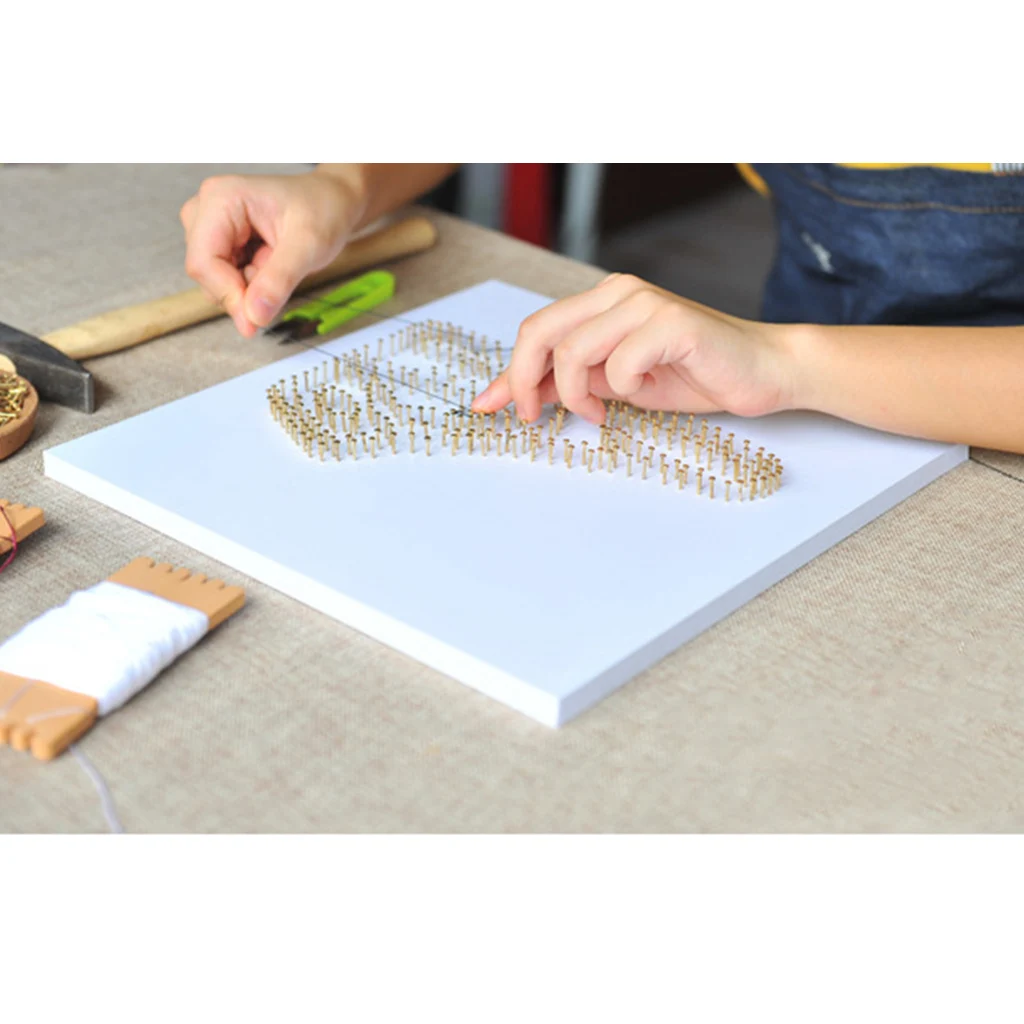 Funny String Art Kits For Childern Adults DIY Handicrafts - Geometric Figure