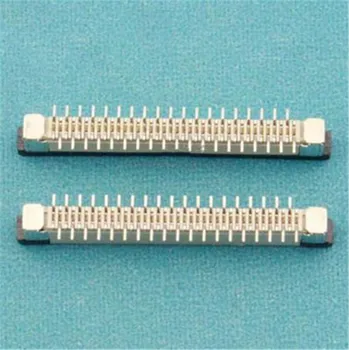 

(100Pcs/lot) 1.0mm-38P Vertical Type FFC FPC Socket 1.0mm Pitch 2*18Pin Flexible Flat Cable Connector Wholesale