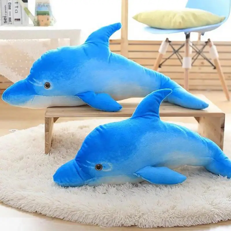 70-120cm Dolphin Gradient Color Soft Stuffed Plush Animal Toy For Baby Girls Kids Lover Children Best Birthday Gift Good Quality 70-120cm Dolphin Gradient Color Soft Stuffed Plush Animal Toy For Baby Girls Kids Lover Children Best Birthday Gift Good Quality