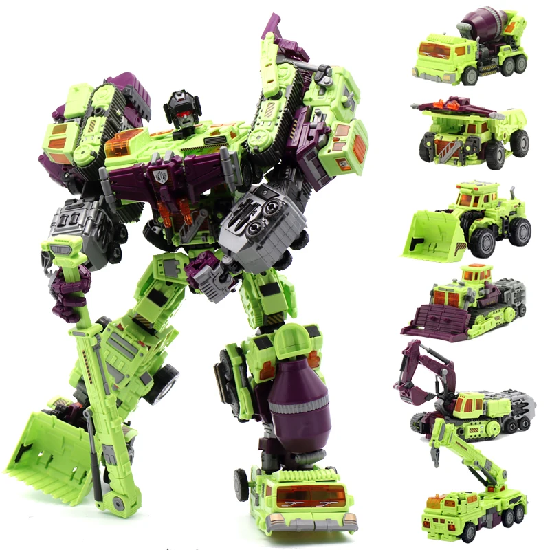 NBK  Transformation  KO GT Devastator figure toy engineering truck combiner Toys Birthday Gifts For Kids