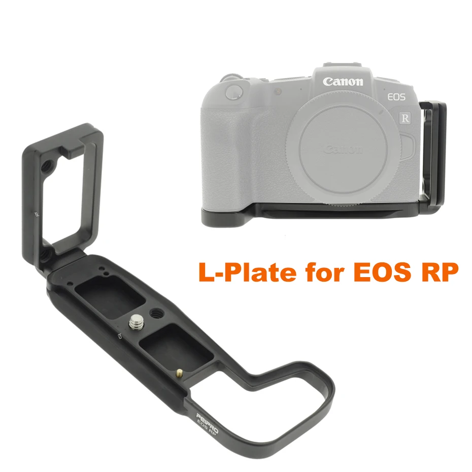 

Peipro L Type Bracket Vertical Quick Release Plate Tripod L Plate Holder QR Bracket Grip for Canon EOSRP EOS RP Camera