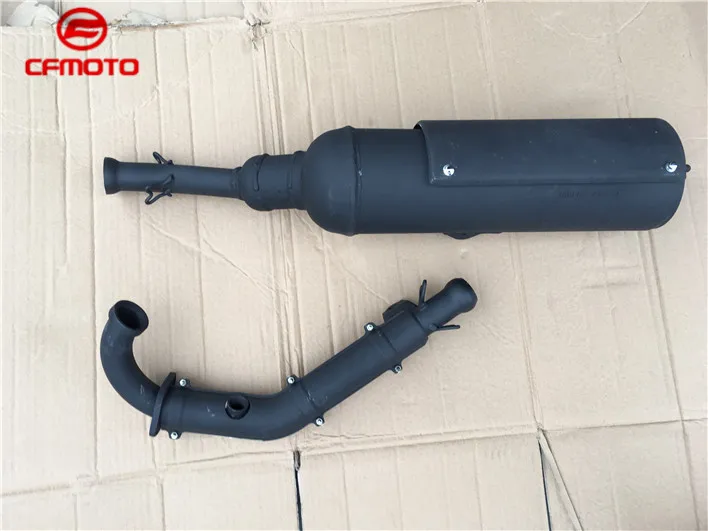 

cfmoto cf188 engine 500cc cf525 CF500-A CF625-3 X6 Z6 CF600 500cc 600cc atv muffler pipe quad exhaust pipe