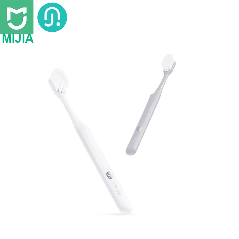 

6pcs New Xiaomi Mijia Doctor B Toothbrush Youth Version Better Brush Wire 2 Color Care for The Gums Daily Cleaning