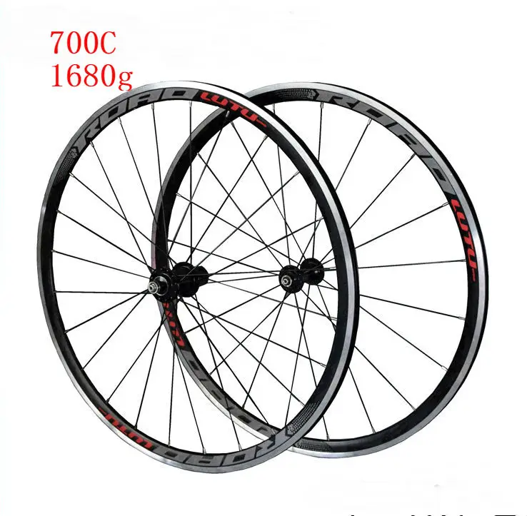 1680g Lutu 700C Литые колеса BMX дорожный велосипед с V-образным тормозом алюминиевые