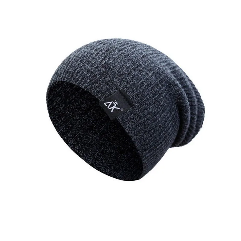 Модная вязаная зимняя шапка зимний бренд Кемпинг мяч шапка бини мешковатая теплая шерстяная шапка флисовая линия