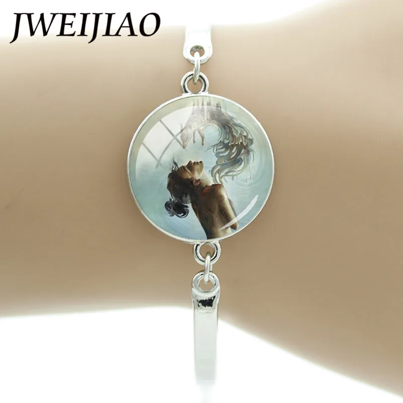 JWEIJIAO лиса легенда животное браслет звено цепи лисы брат ручная цепочка для