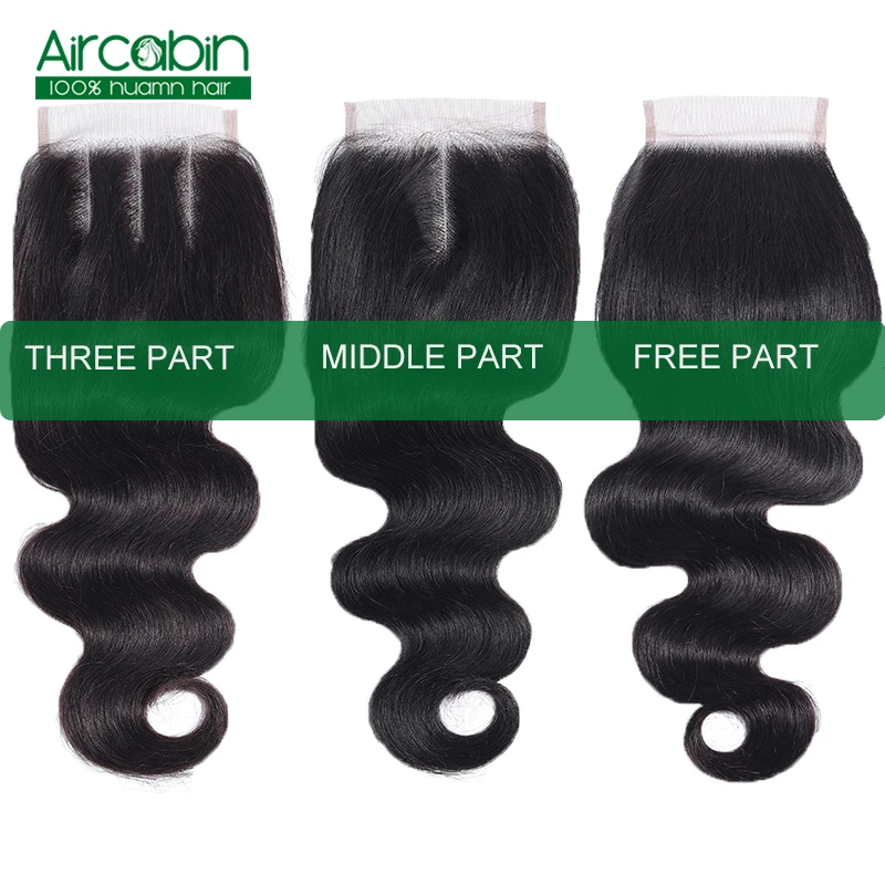 Brazilian Hair Weave Bundles Body Wave Bundles With Closure 3 Bundles Free Part Non Remy Human Hair Extensions Aircabin Hair Brazilian Hair Weave Bundles Body Wave Bundles With Closure 3 Bundles Free Part Non Remy Human Hair Extensions Aircabin Hair