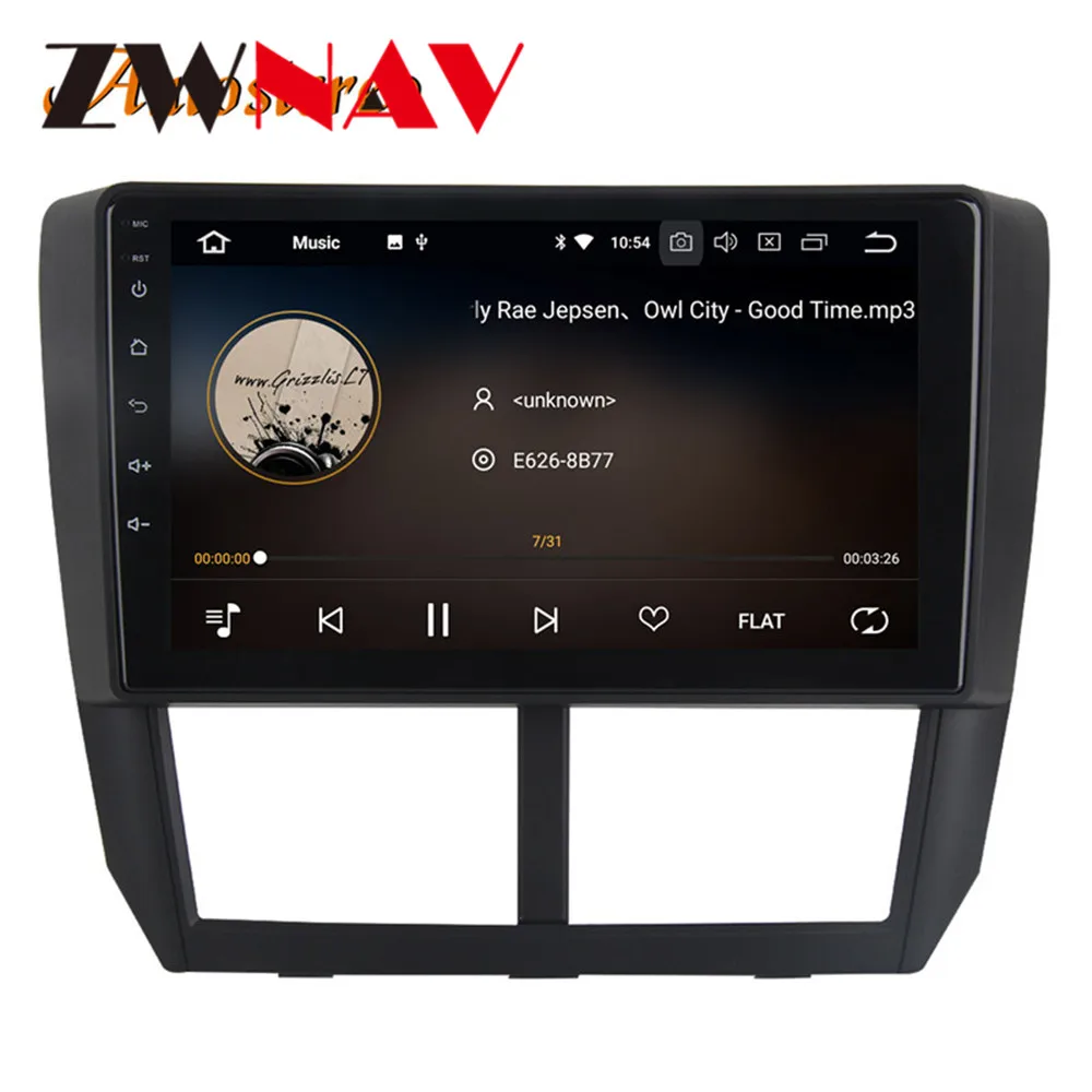 Best Octa Core Android 9.0 Car Player Navigation Head Unit For Subaru Forester 2008-2012 GPS Multimedia Radio IPS Screen 4