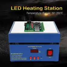 200*200 мм отопления станции комплект светодио дный микрокомпьютер электрические нагревательные пластины станция предварительного нагрева 110/220 В AC 800 Вт 5 типа Plug