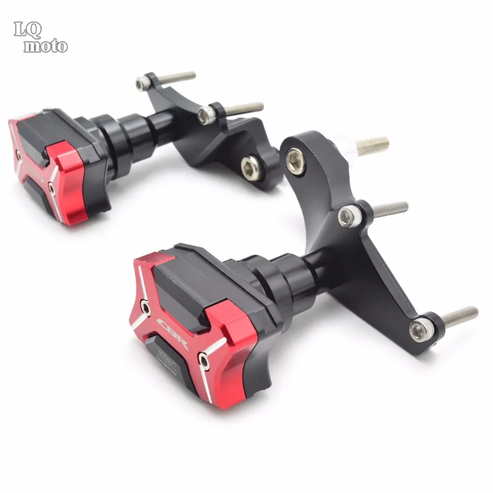 

For Honda CBR500R 2013-2016  motorcycle CNC  Frame Slider  Falling Protection Protectors Anti Crash Caps red  high quality