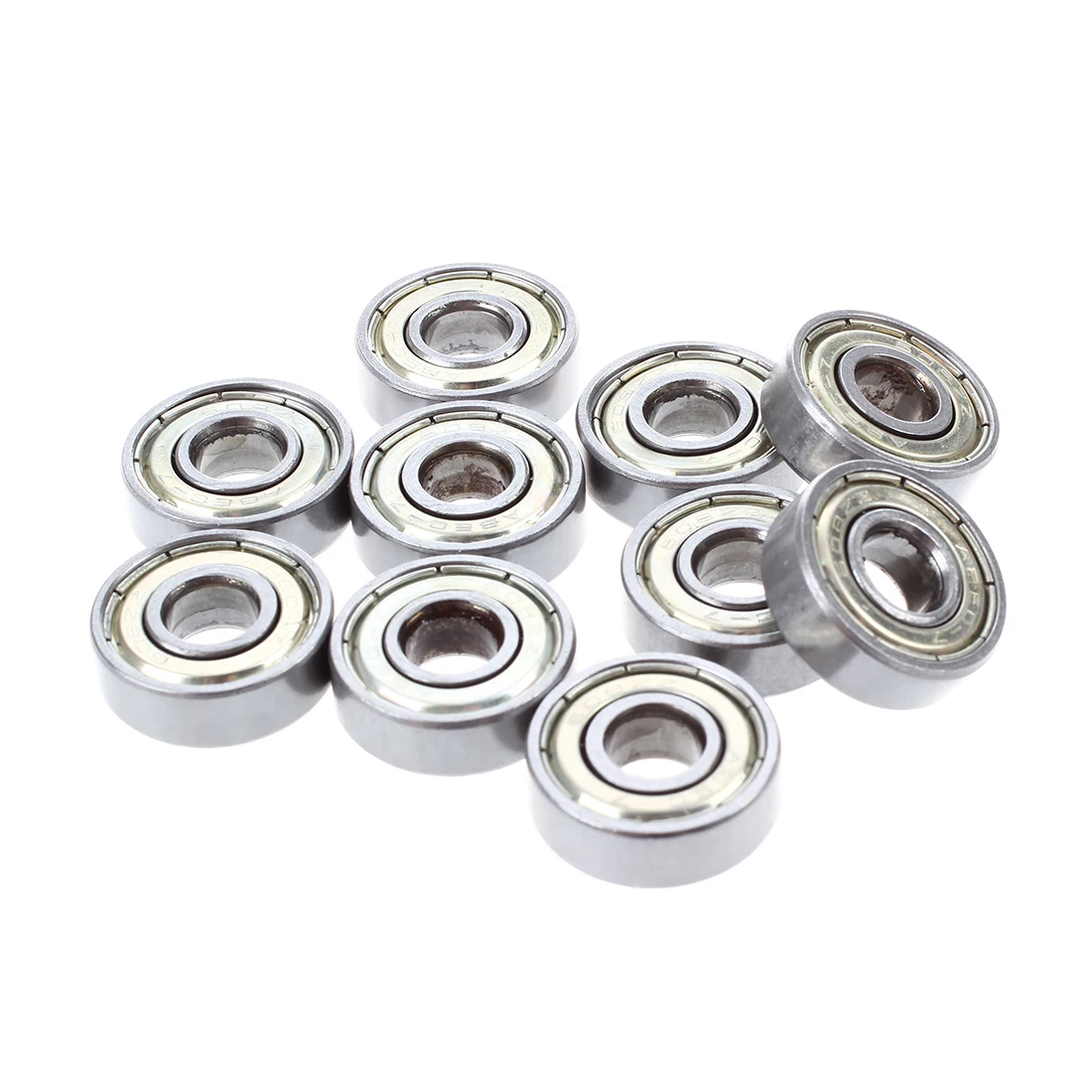 

Top quality 10 pcs. Ball bearings miniature deep groove ball bearings 608 ZZ 8 x 22 x 7mm Bearing Steel