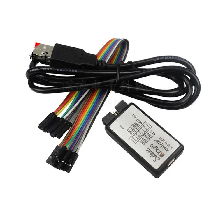 

USB 24M 8CH Logic Analyzer 24M 8 Channel with Buffer Support 1.1.16