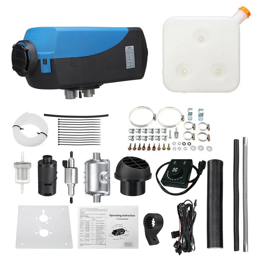 

Heater Digital Thermostat 3KW 5KW 8KW Diesel Parking Heater 12V Diesel Air Parking Heater for Car, Truck