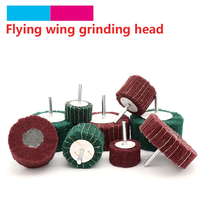 

1 шт., 6 мм хвостовик, полировальная шлифовальная насадка, шлифовальная насадка для межлистного шлифовального круга из волокна 25 мм-100 мм для металла, аксессуары, инструменты Dremel