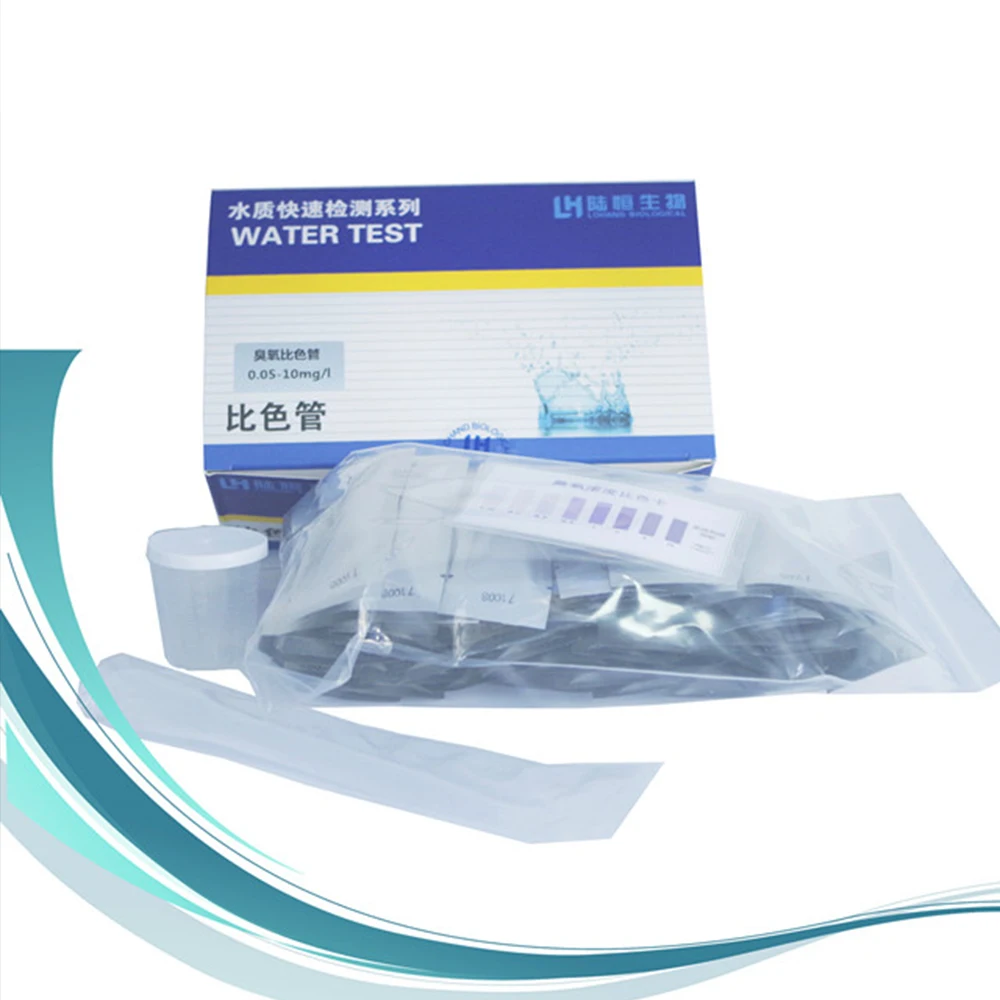 

Ozone detection kit test kit colorimetric test strip water quality ozone rapid detection reagent ozone in water