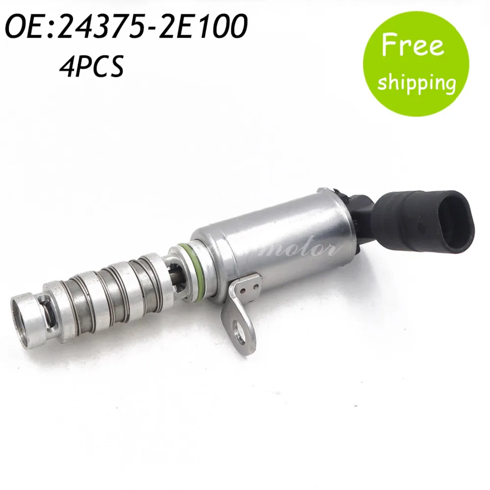 4pcs 243752e100 243752e100 Vvt Variable Timing Solenoid/oil Control