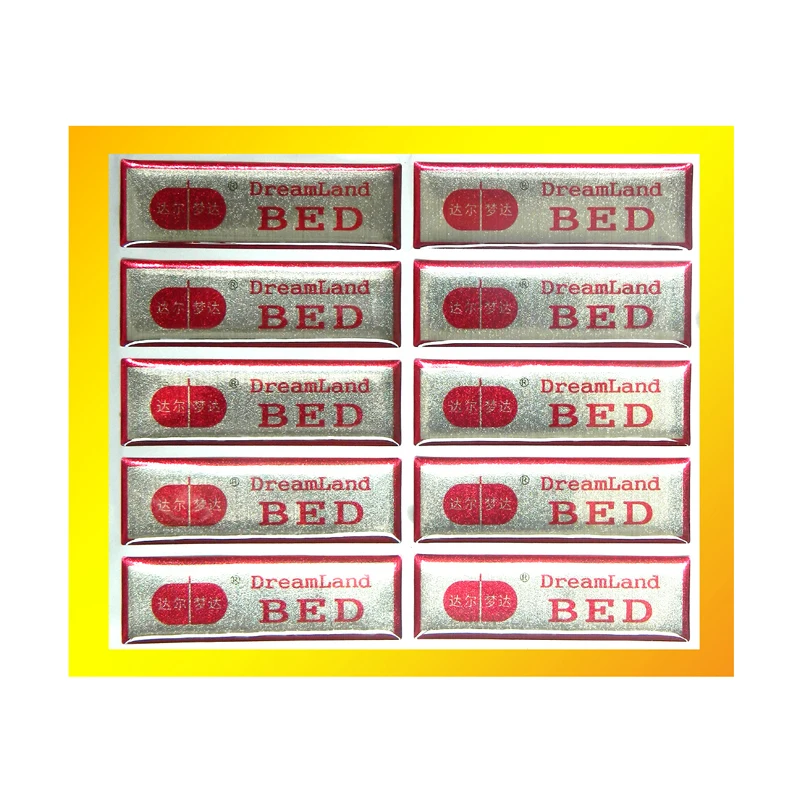 

Customized Company Logo epoxy stickers