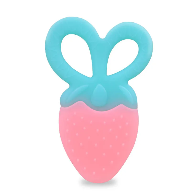 pink  teethers