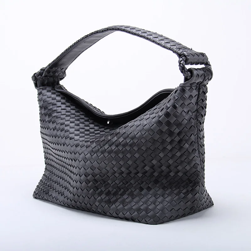 2017 Classic Woven Hobo Bag Italian Pu Leather Bags For Women Luxury 2017 Classic Woven Hobo Bag Italian Pu Leather Bags For Women Luxury Italy Handbags Shoulder Bolsos Mujer In Top Handle From Luggage