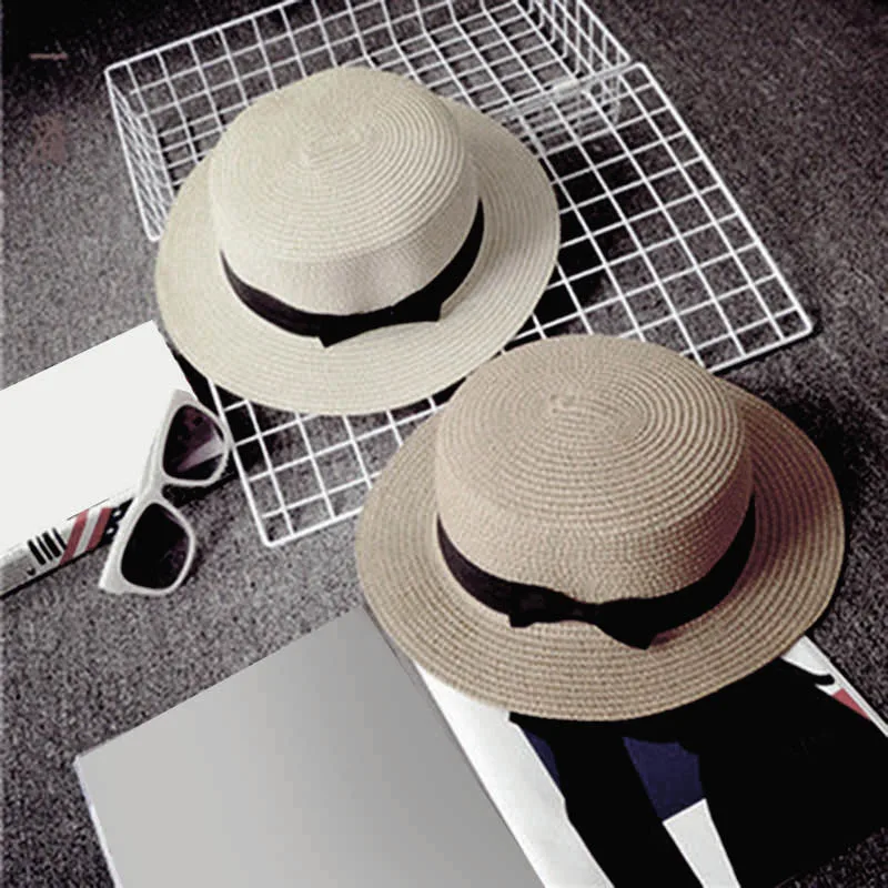Соломенная Панама, женская летняя пляжная шляпа с широкими полями, Солнцезащитная уличная шляпа для путешествий, кепка, YS-BUY