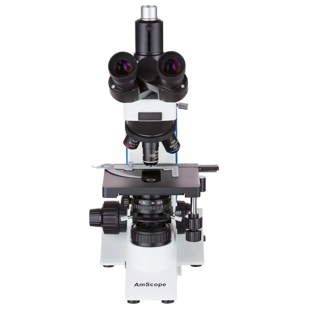 AmScope принадлежности 40X 1000X Plan Infinity Kohler лабораторные исследований класса